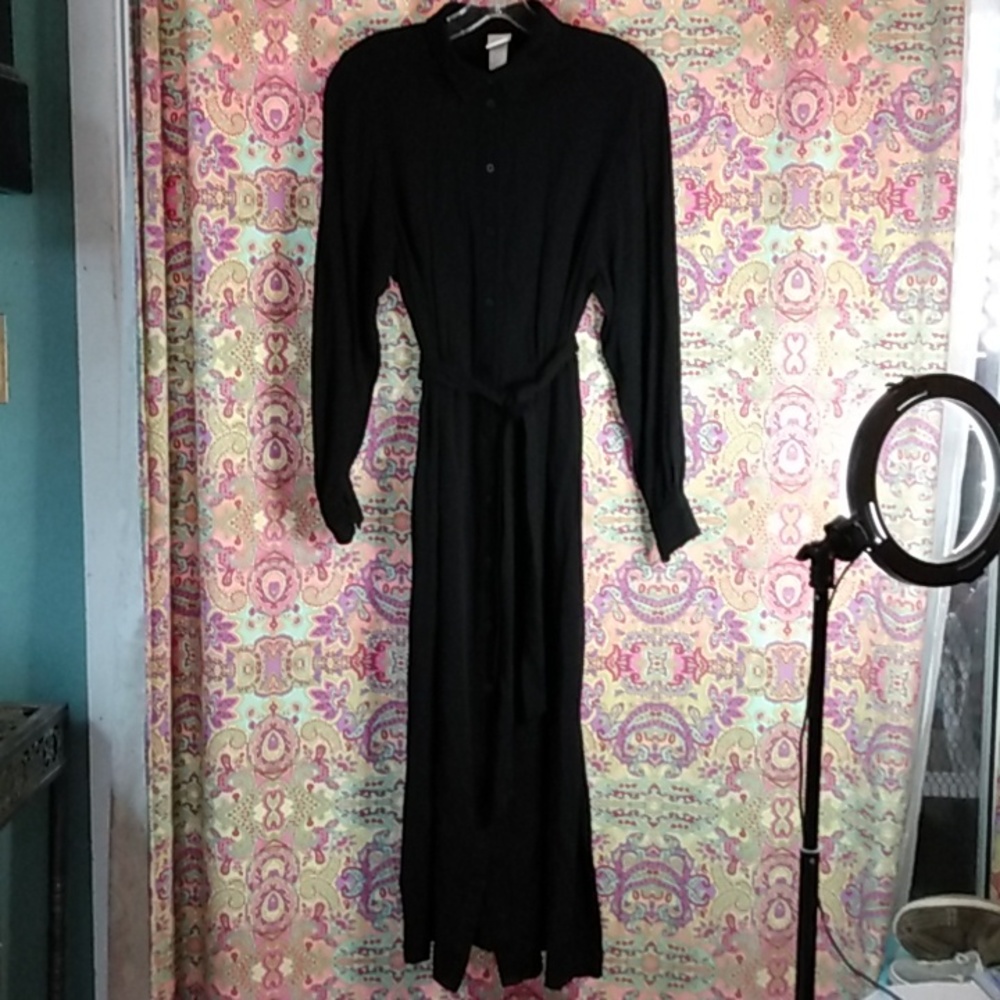 Black Dress Midi H&M